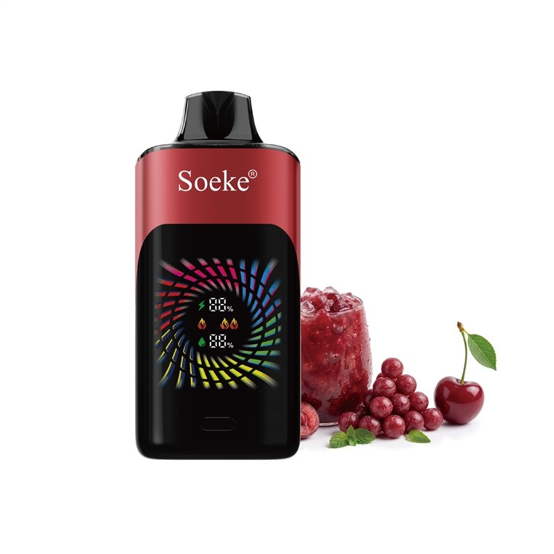 Soeke S9 28000 Puffs- 3 Packs - chuap chuap cherry
