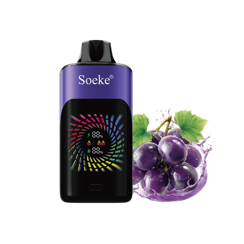 Soeke S9 28000 Puffs- 5 Packs - grape ice