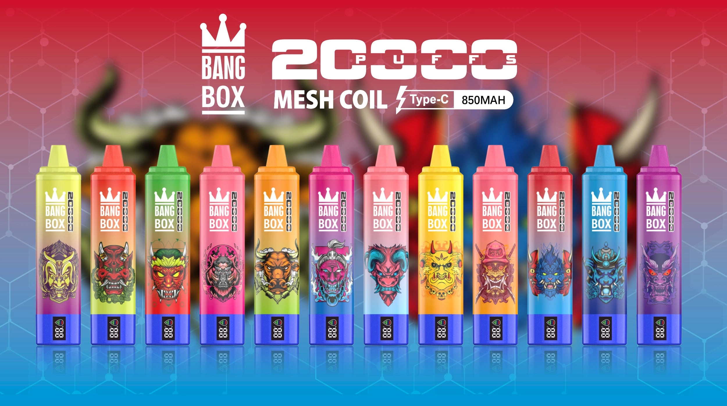BangBox 20000 Puffs -10 packs or more 2