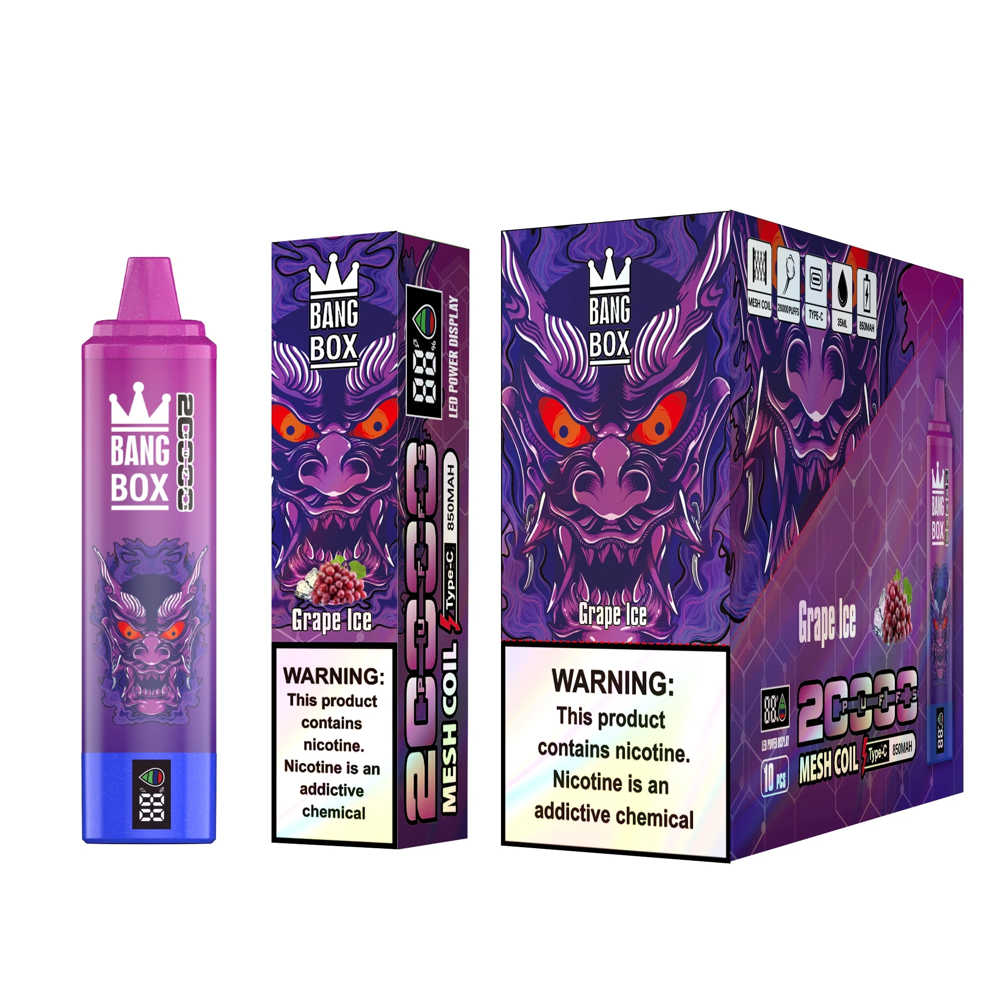 BangBox 20000 Puffs -10 packs or more 3