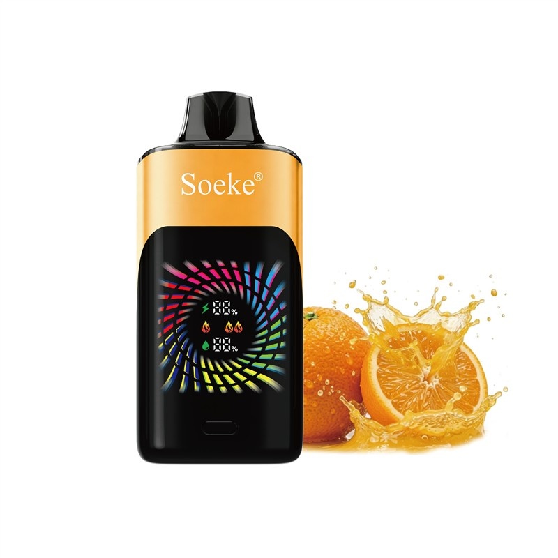 Soeke S9 28000 Puffs- 5 Packs - tropical orange monster