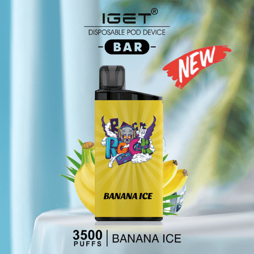 IGET BAR BANANA ICE 3500 Puffs Disposable Vape 2