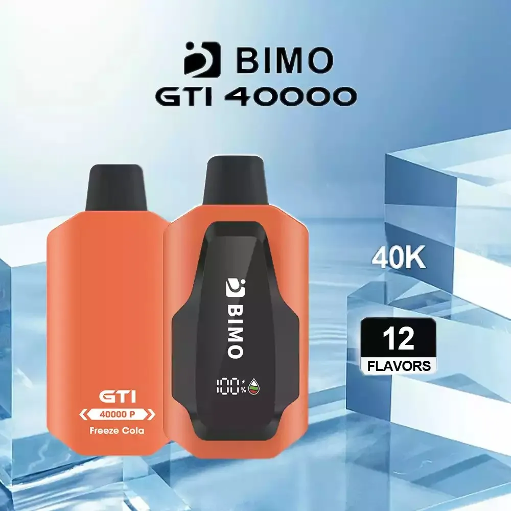 BIMO GTI 40K Puffs 3 pack Multiple flavors - Freeze Cola