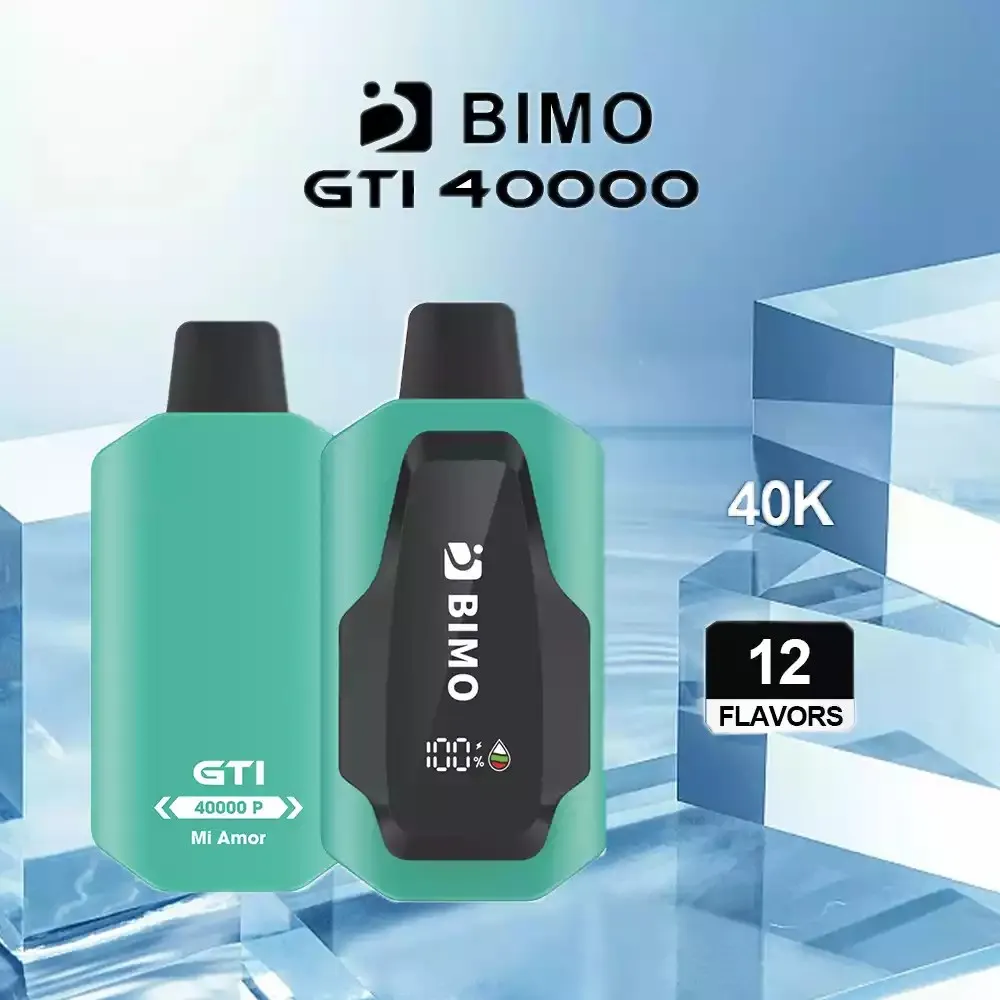 BIMO GTI 40K Puffs 20 pack Multiple flavors - Mi Amor