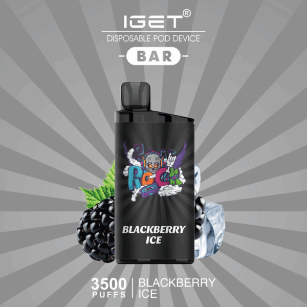 IGET BLACKBERRY ICE 3500 Puffs Disposable Vape 2