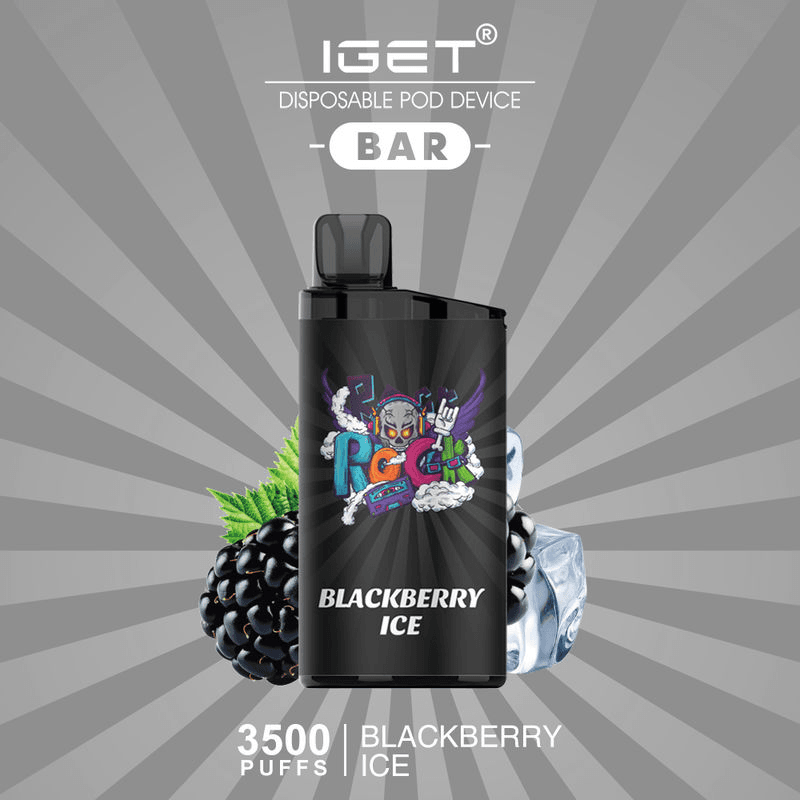 IGET BLACKBERRY ICE 3500 Puffs Disposable Vape 2