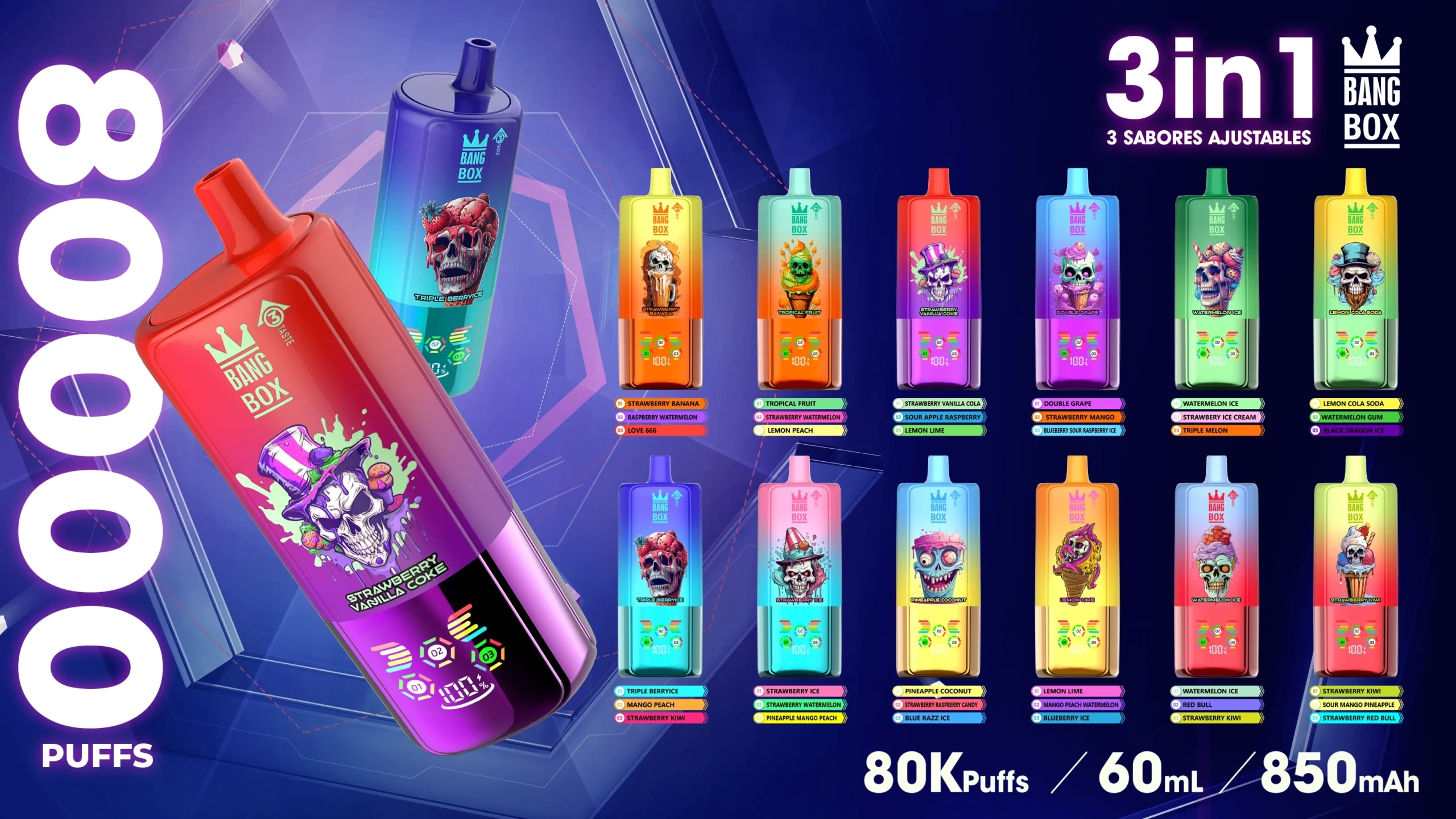 Bangbox 80000 Puffs – Multiple Flavor 5