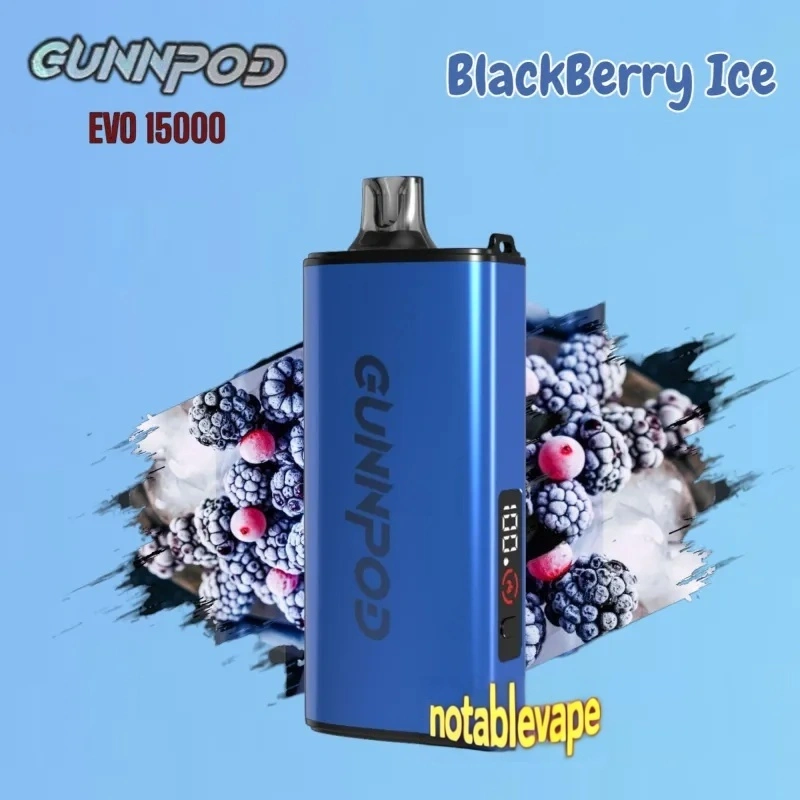 Gunnpod EVO 15k - 20 pack Multiple flavors - Blackberry Ice