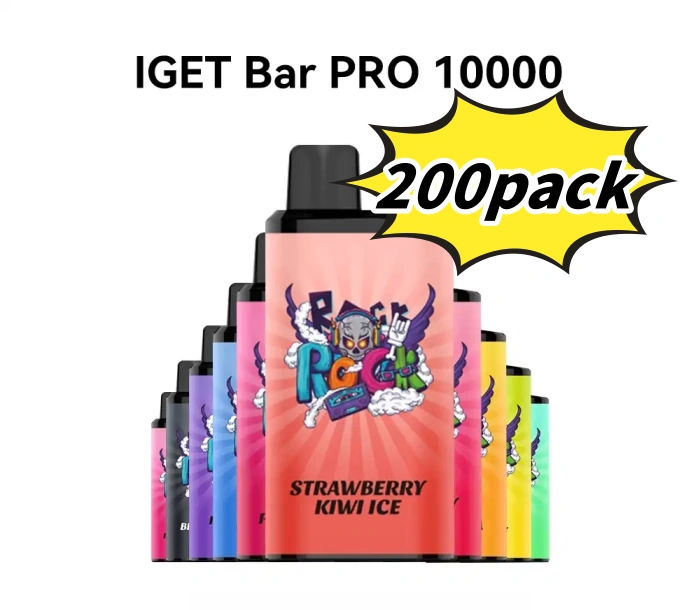 IGET Bar Pro 10000 Puffs-Wholesale - 200pack - Blackberry Ice