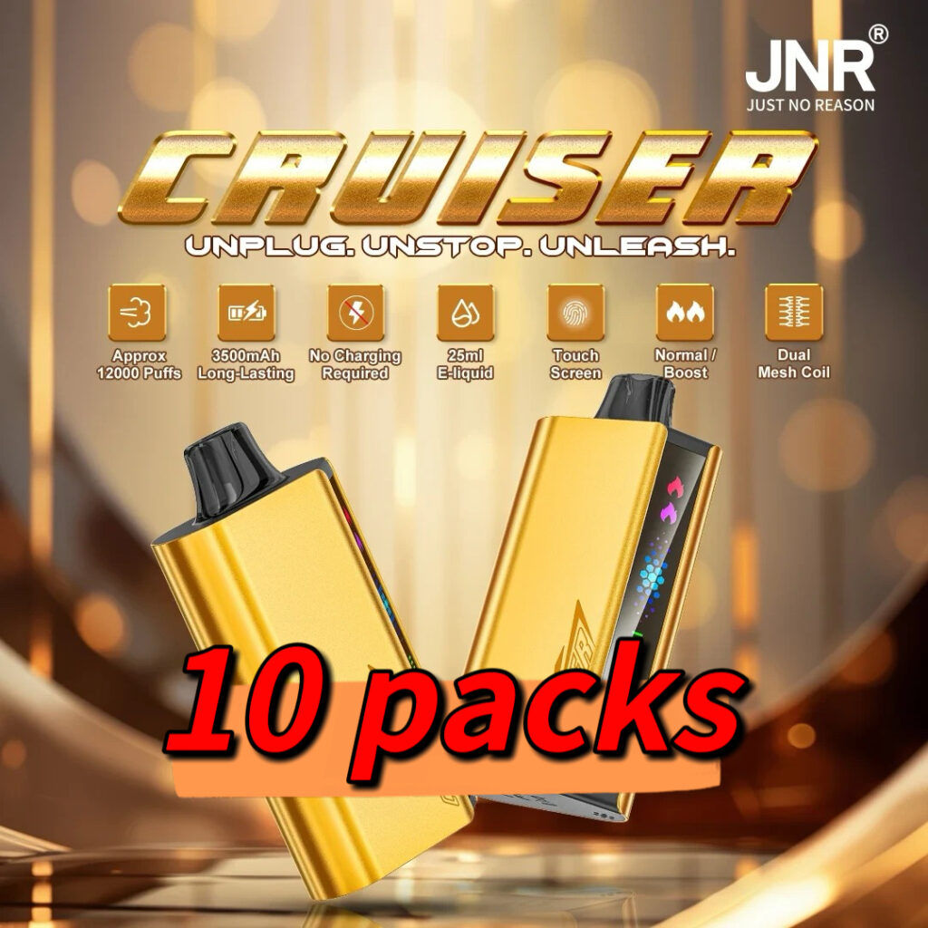 JNR Cruiser 12000 Puffs –10 packs (Ship from oversea) - Quadruple Berry