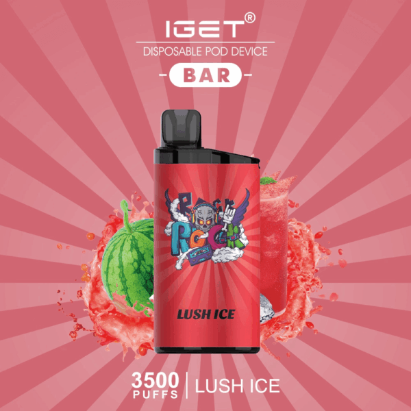 IGET BAR LUSH ICE 3500 Puffs 2