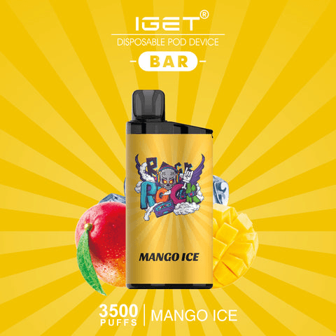IGET BAR MANGO ICE 3500 Puffs 2