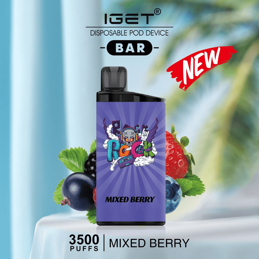 IGET BAR MIXED BERRY 3500 Puffs Disposable Vape 2