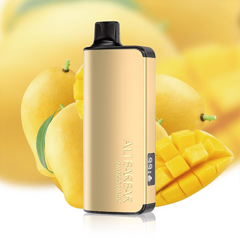 Alibarbar Ingot 9000 puffs-50 pack Multiple flavors - Mango Magic