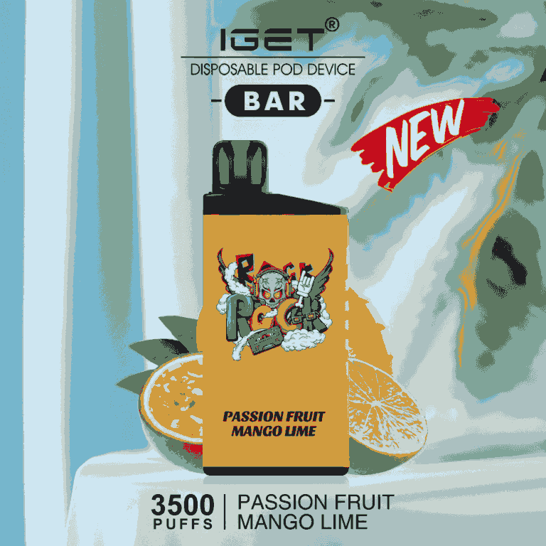 IGET BAR PASSION FRUIT MANGO LIME GUAVA 3500 Puffs 2