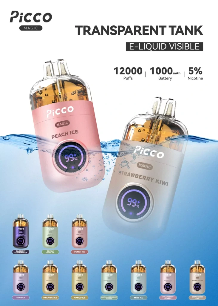 PICCO MAGIC 12000 Puffs-10 pack 2