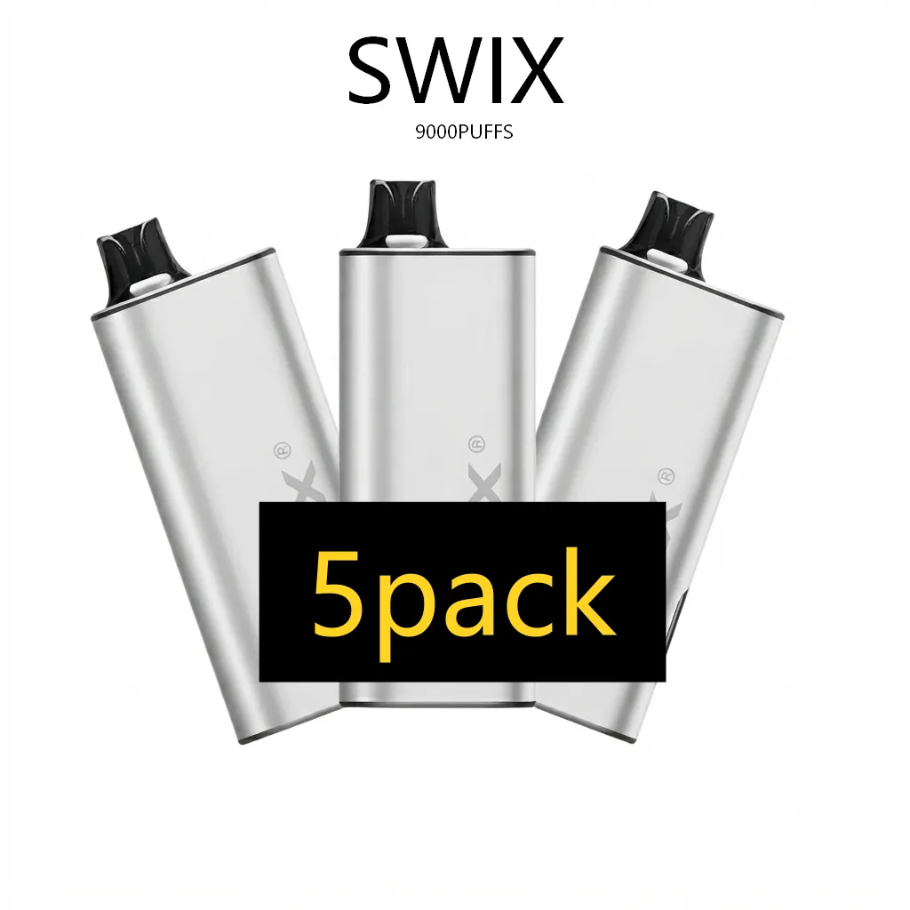 Swix Vape 9000 Puffs-5 Packs - Blueberry Mint