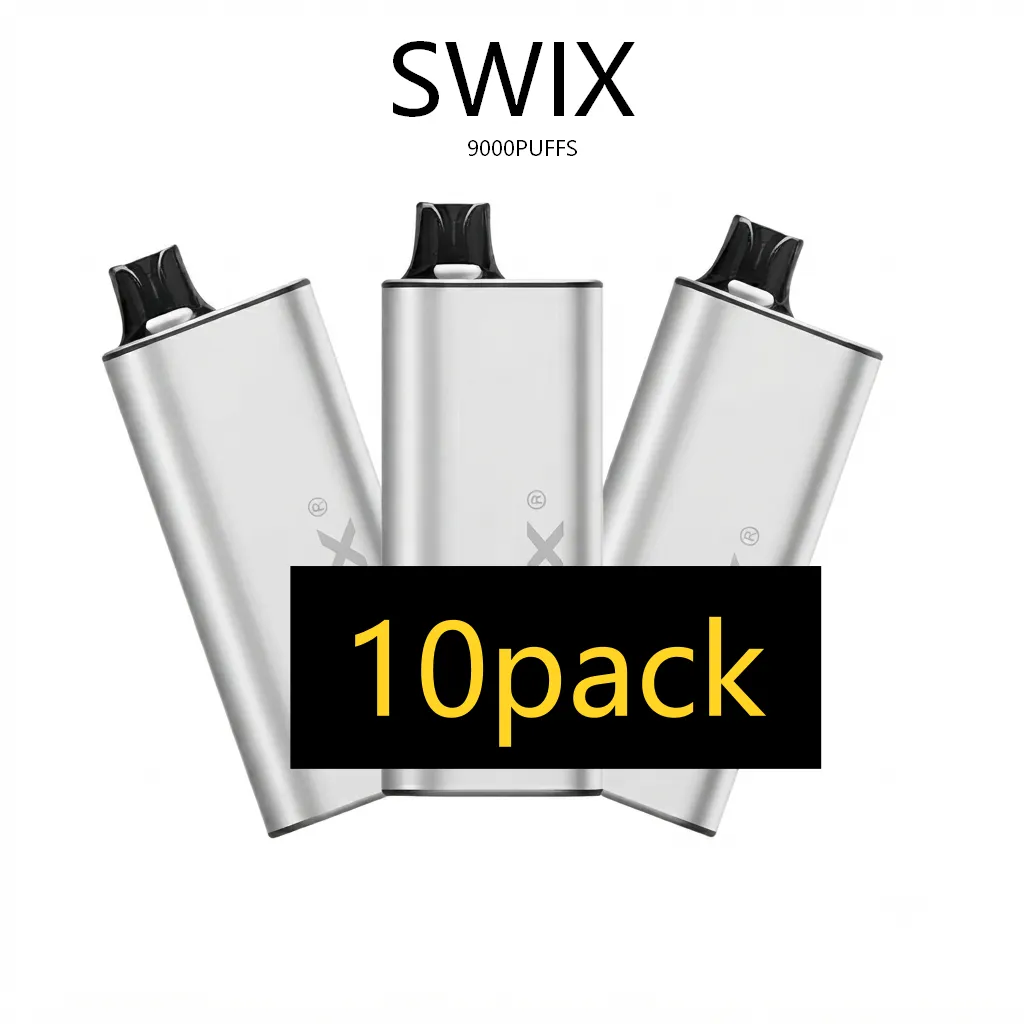 Swix Vape 9000 Puffs-10 Packs - Blueberry Mint