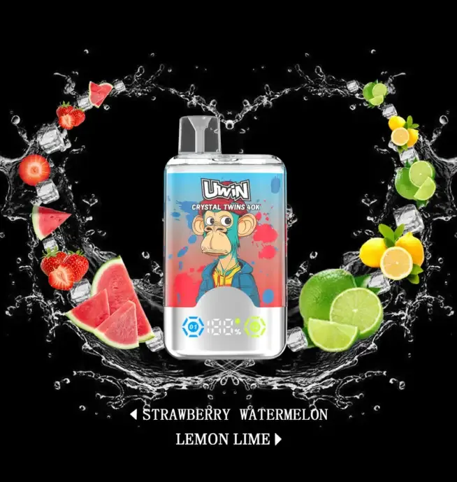Uwin Twins crystal 40K Puffs-10 packs 5
