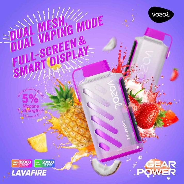 Vozol Gear Power 20000 puffs - 10 packs or more 3