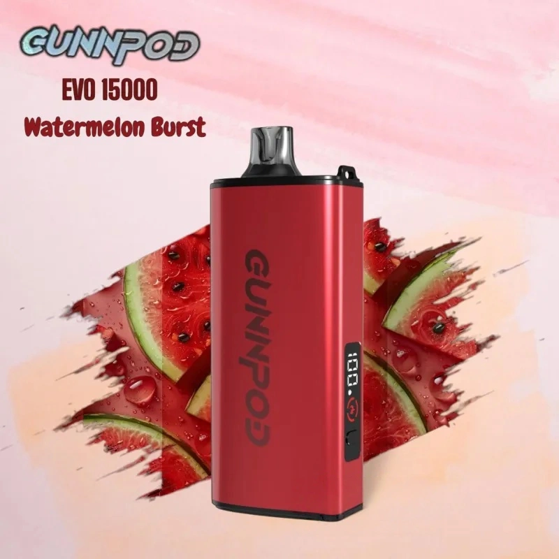 Gunnpod EVO 15k - 20 pack Multiple flavors - Watermelon Burst