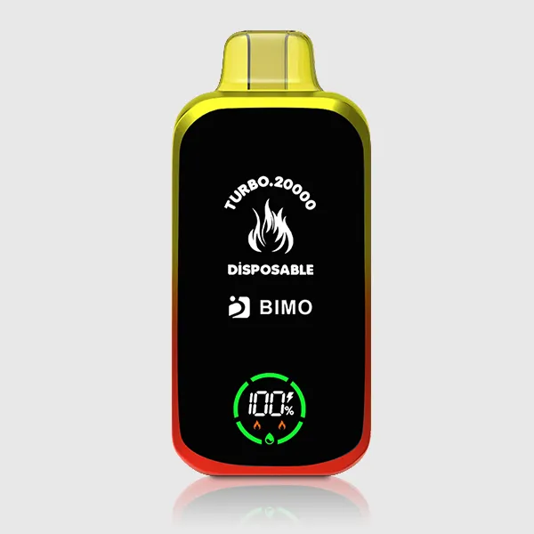 BIMO Turbo 20000 Puffs 10 pack Multiple flavors - Strawberry Watermelon