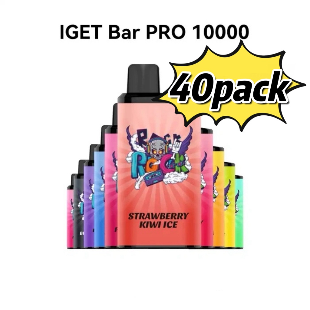 IGET Bar Pro 10000 PUFFS Overseas warehouse-40 pack - Blackberry Ice