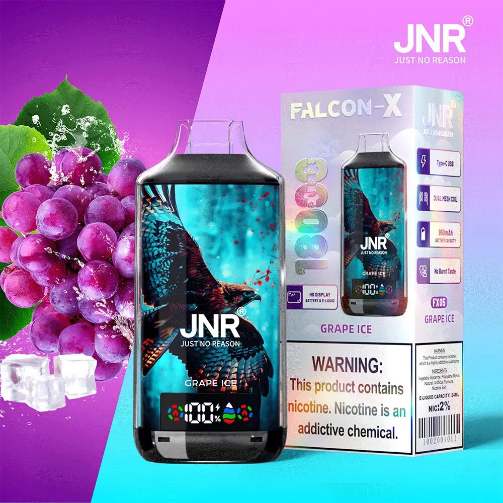 JNR Falcon-X 18000 Puffs 30 Pack (Ship from oversea) 6
