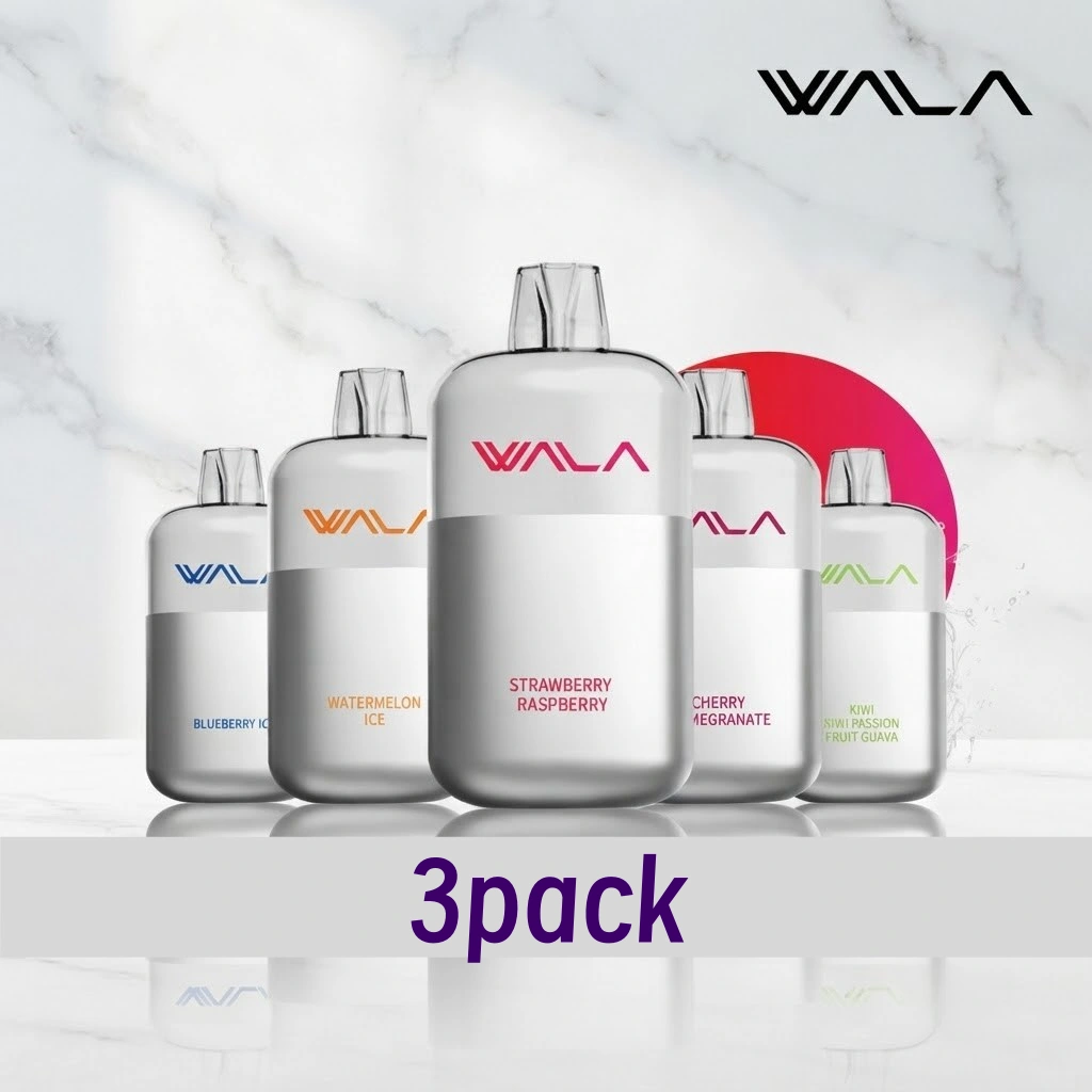 Wala POP 10000 Puffs -3 pack Multiple flavor - Grape Ice