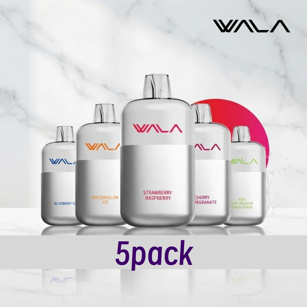Wala POP 10000 Puffs - 5pack Multiple flavors - Grape Ice