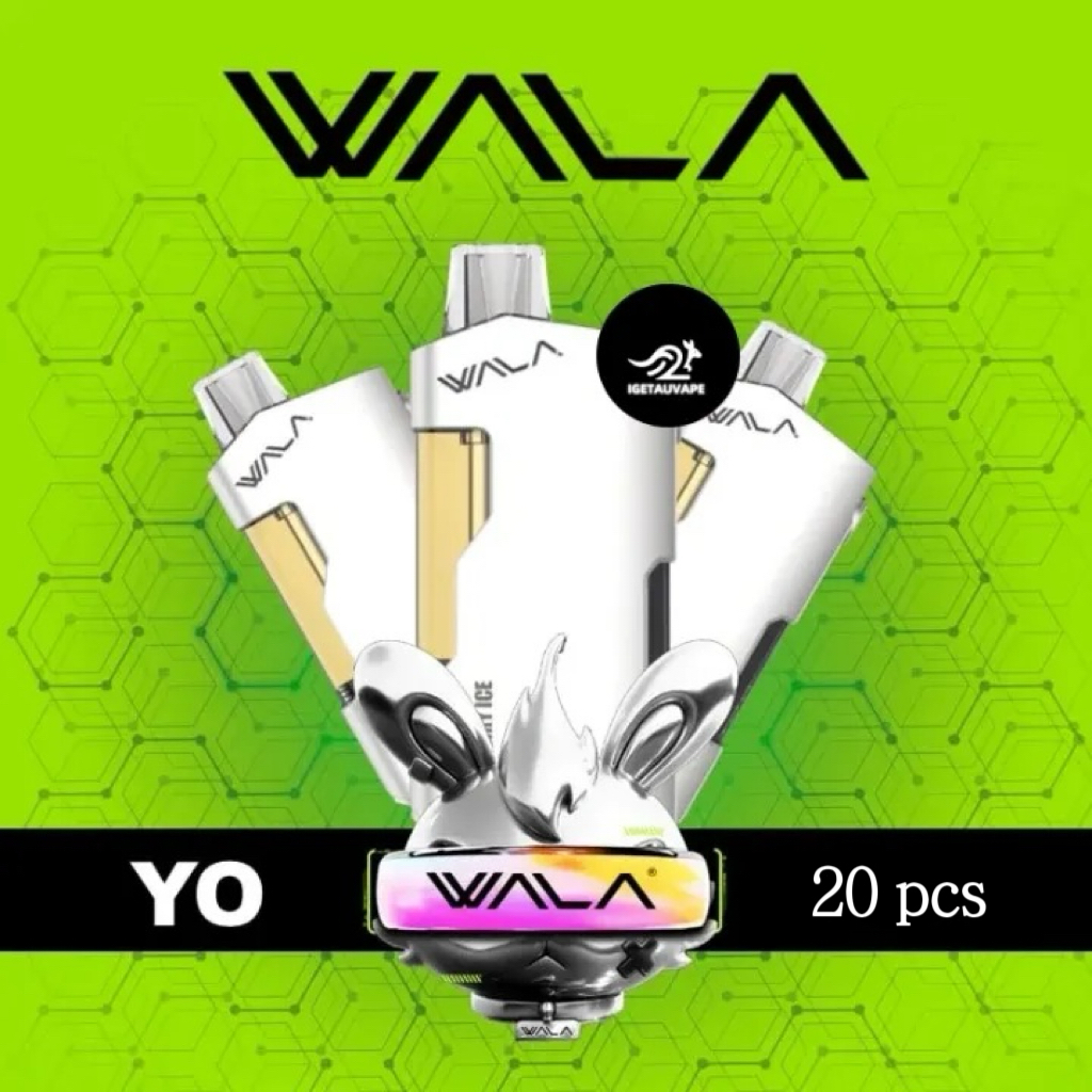 Wala YO 18000 Puffs -20 pack Multiple flavors - Banana Buzz